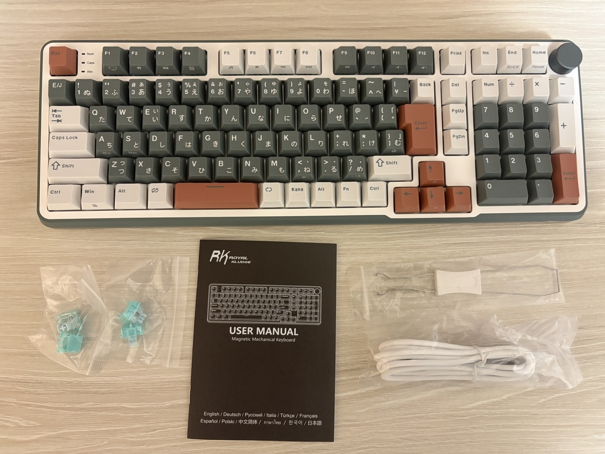 RK ROYAL KLUDGE C98 HE 日本語配列 キーボード 本体 Amazon | RK