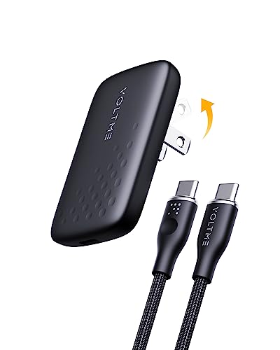 VOLTME USB 充電器 薄型 13.6㎜ PD対応 30W GaN 高出力 小型 Type-C 急速充電器 PSE技術基準適合 iPhone 14 / 13 / 12、MacBook Air、その他USB-C機器対応 Revo 30 Evo ブラック VOLTME USB 充電器 薄型 13.6㎜ PD対応 30W GaN 高出力 小型 Type-C 急速充電器 PSE技術基準適合 iPhone 14 / 13 / 12、MacBook Air、その他USB-C機器対応 Revo 30 Evo ブラック
