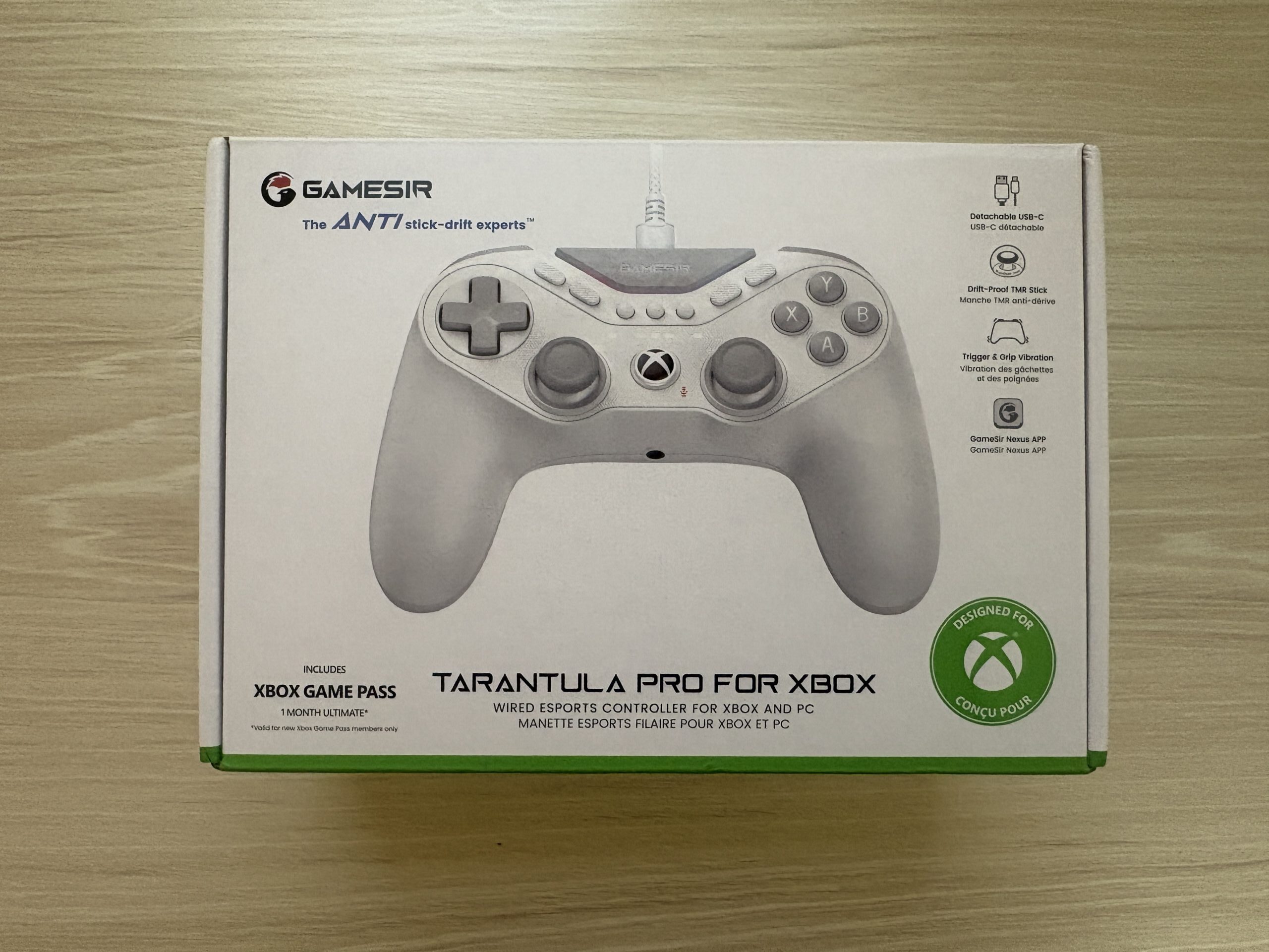GameSir Tarantula Pro for Xboxのパッケージ正面