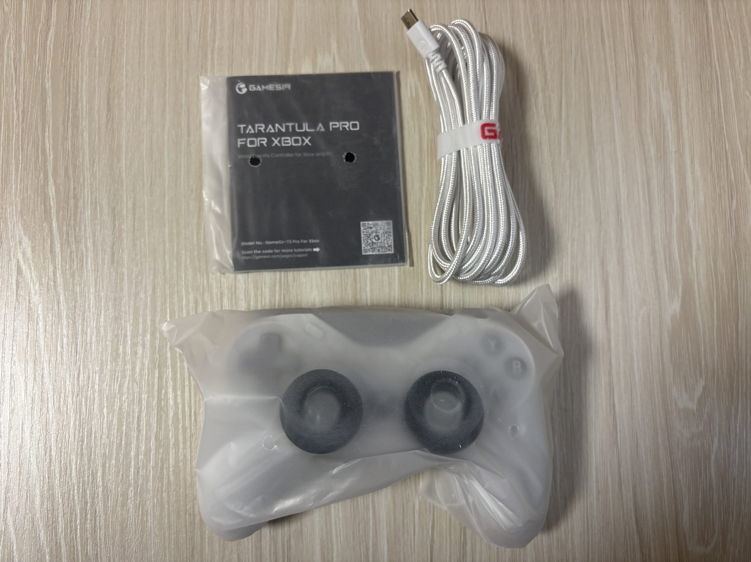GameSir Tarantula Pro for Xboxの同梱品一式