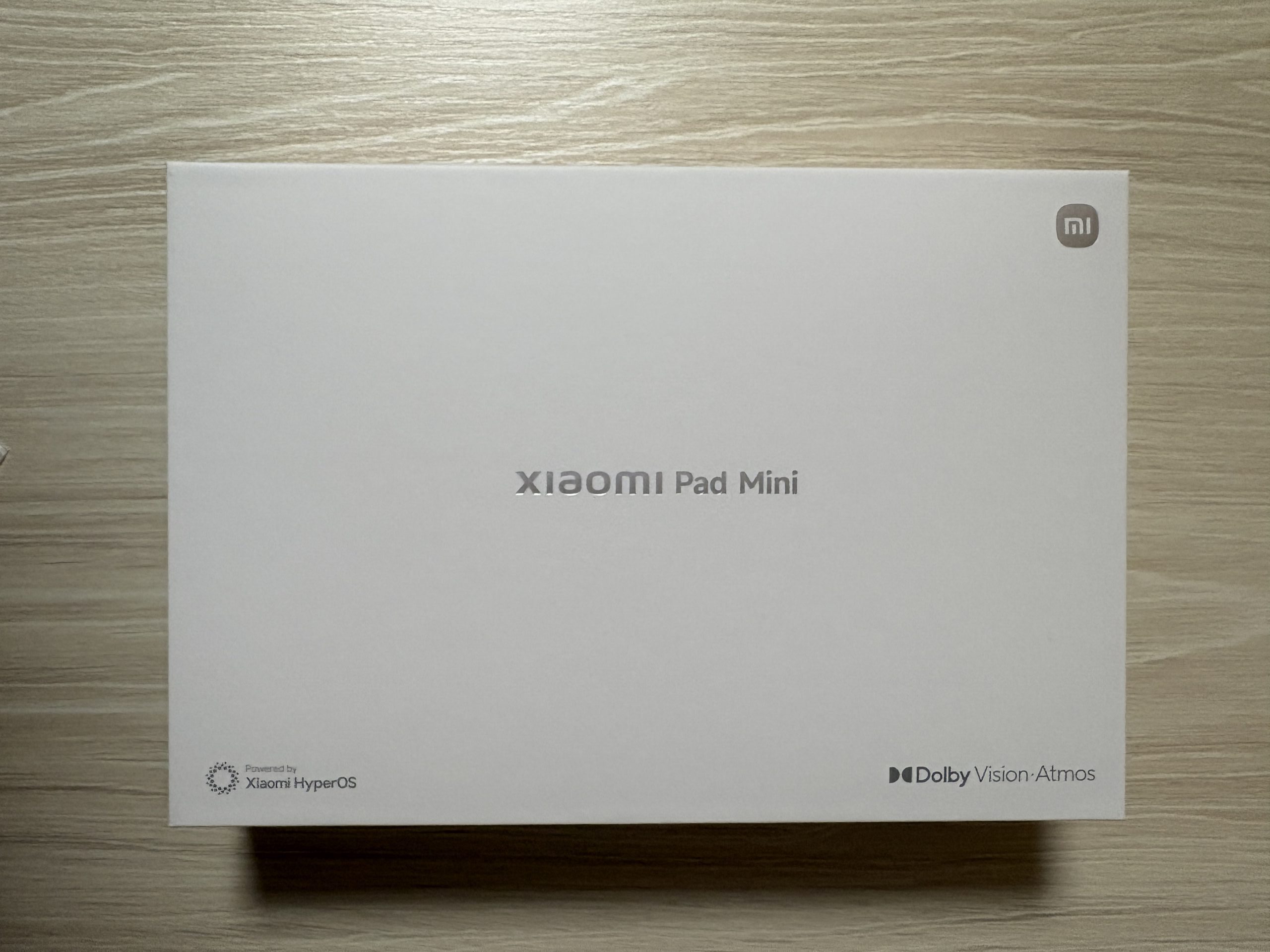 Xiaomi Pad Miniの外箱