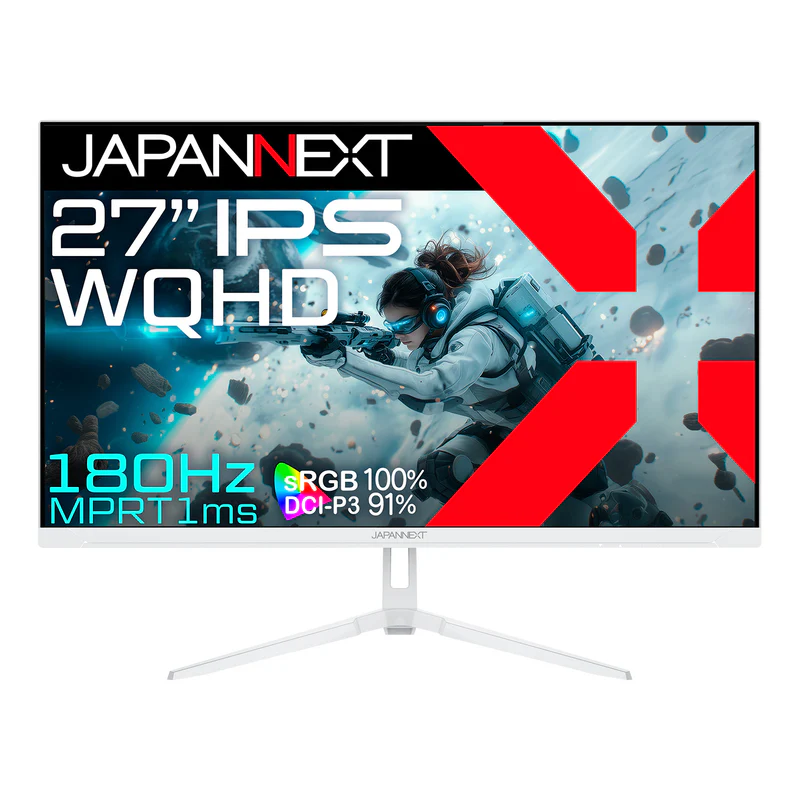 JAPANNEXT JN-IPS27G180KQ-Wの商品画像