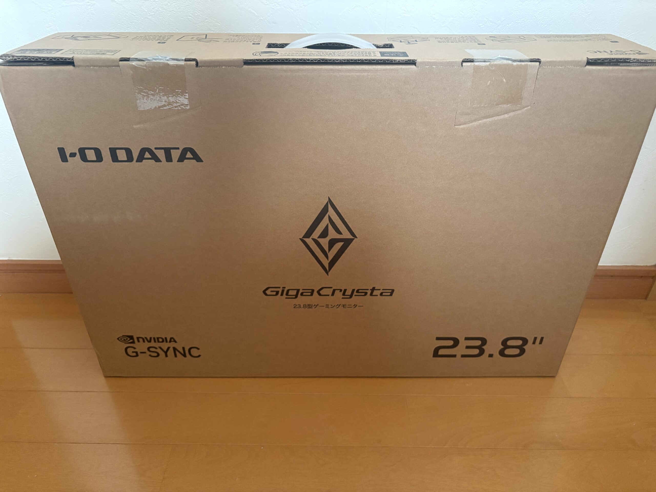 KH-GD243UDBの外箱と型番表記