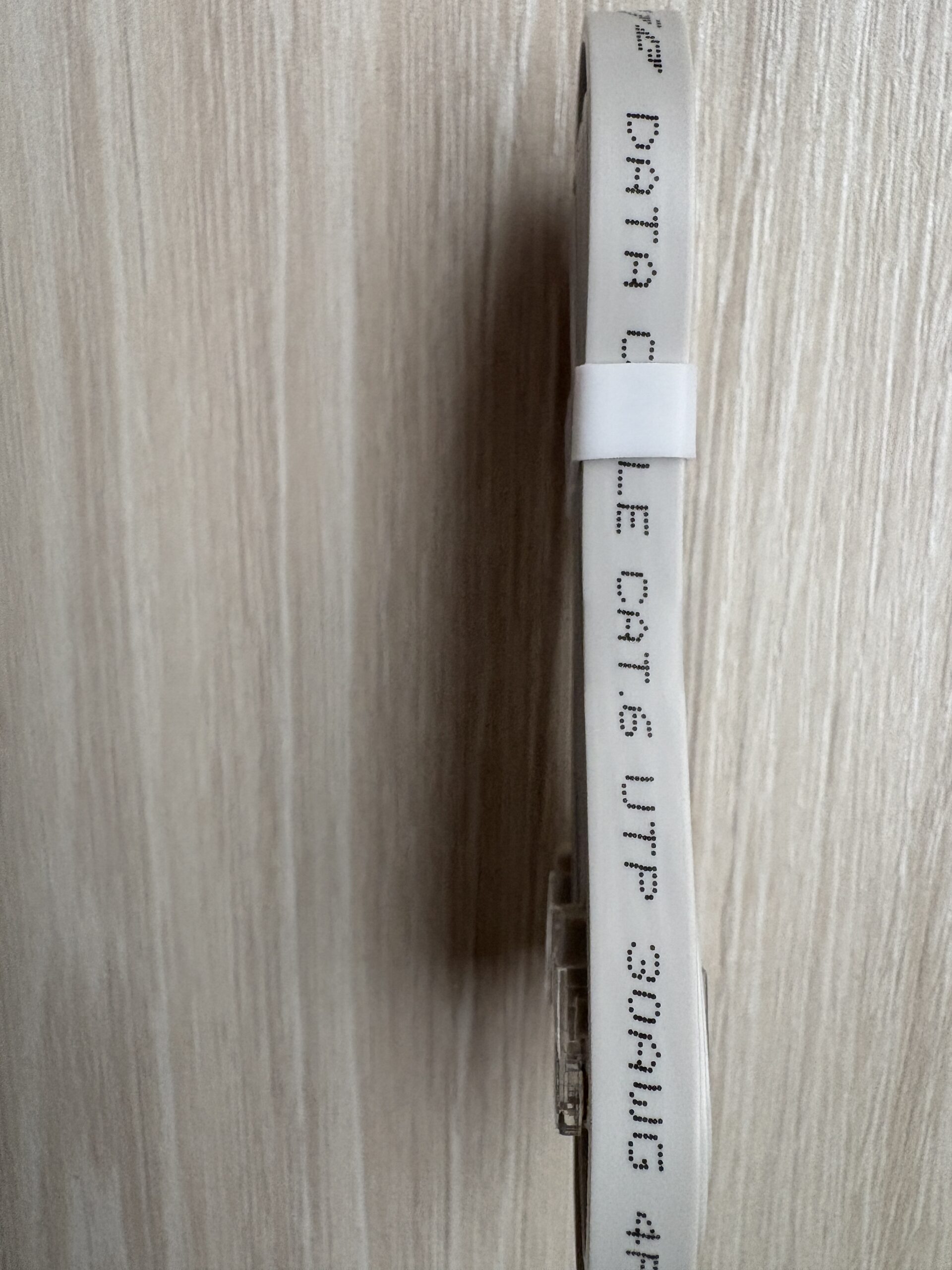 Deco BE68付属LANケーブルのCAT6印字